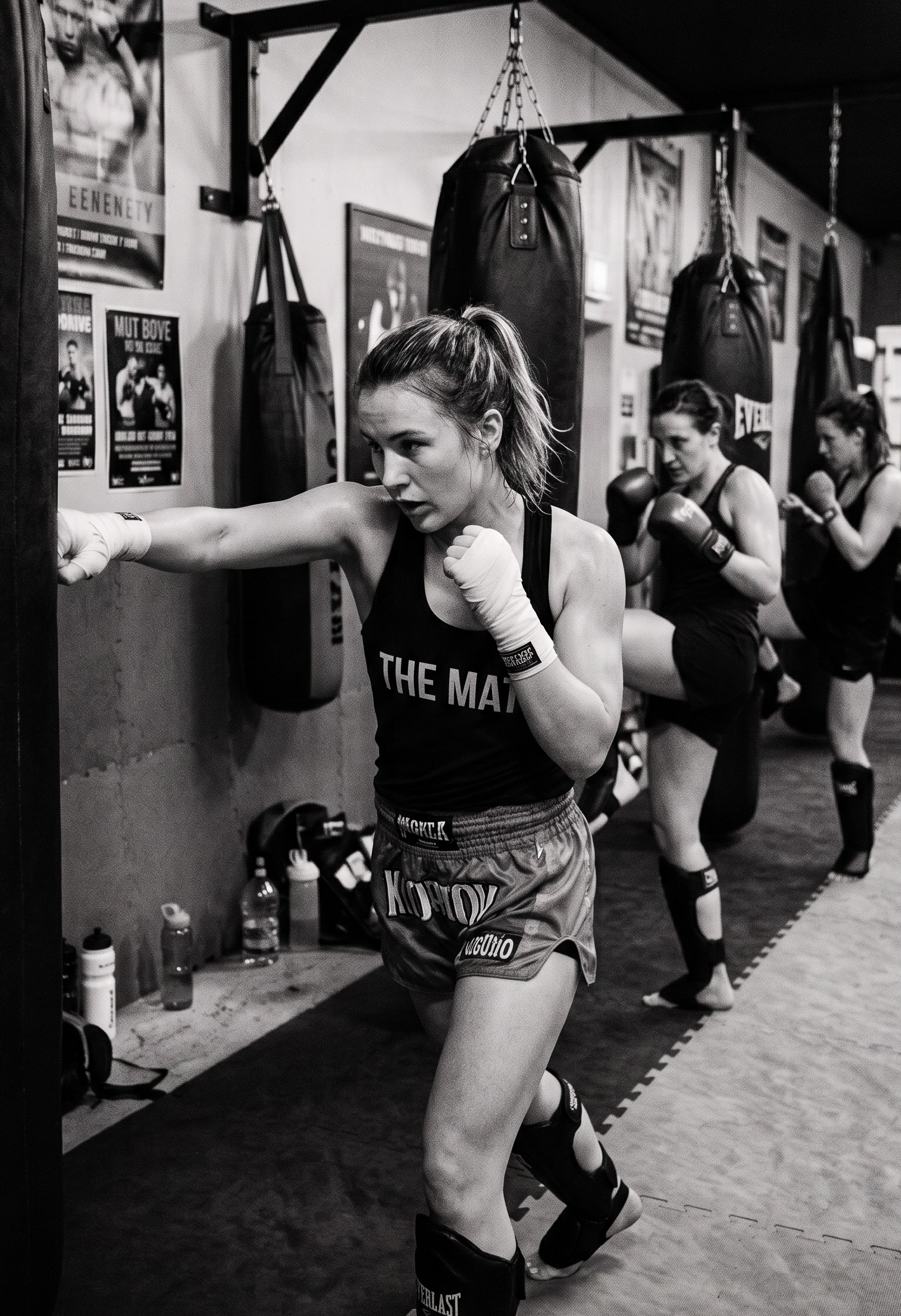 Kickboxtraining bei The Mat